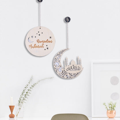 Ramadan Circle Moon Piece Wall Decor Wall Hanging