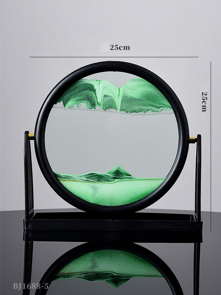 Creative 3D Glass Quicksand Painting