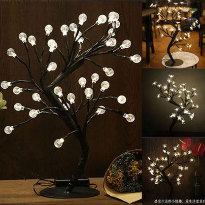 LED Cherry Blossom Star Desktop Bonsai Tree Light