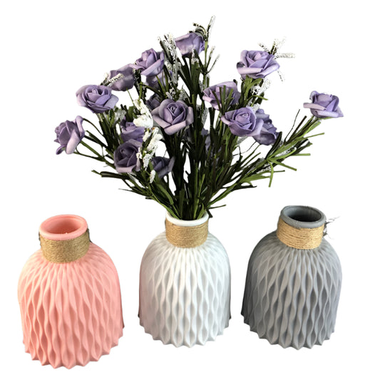 Plastic Vase European Style Home