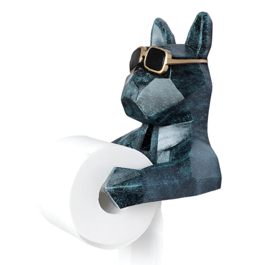 Animal Head Statue Figuring Hanging Tissue Holder