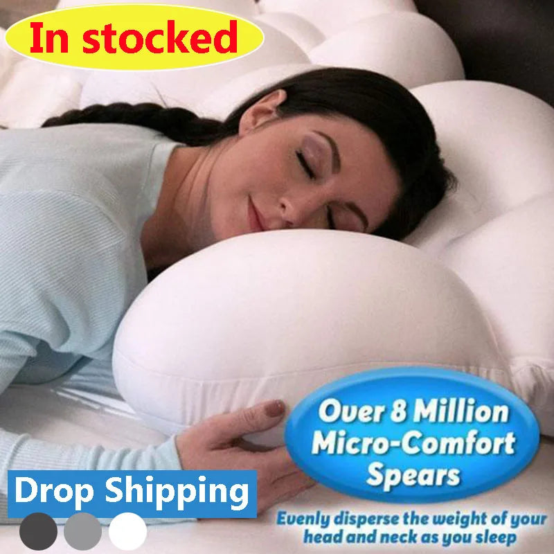 All-Round Sleep Pillow Egg Sleeper Memory Foam Soft