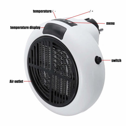 Mini Portable Electric Heater Desktop Heating